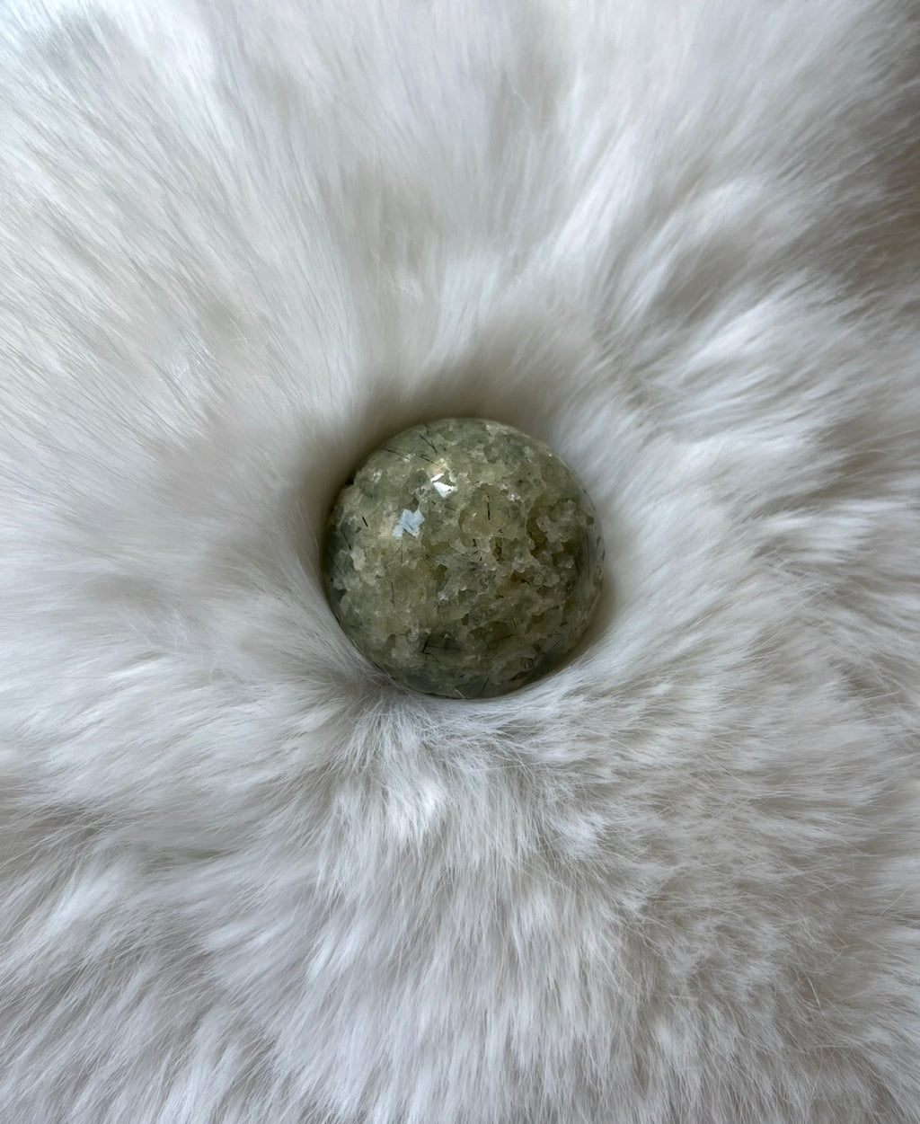 Prehnit Sphere