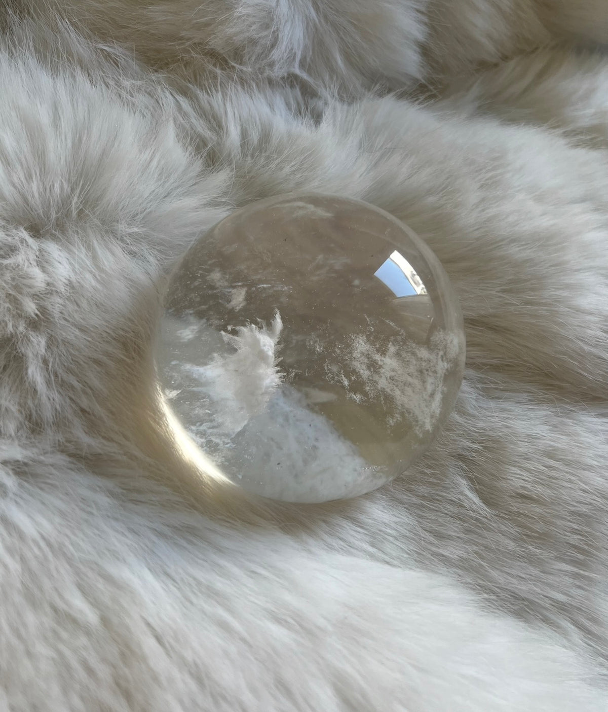 Bergkristall Sphere