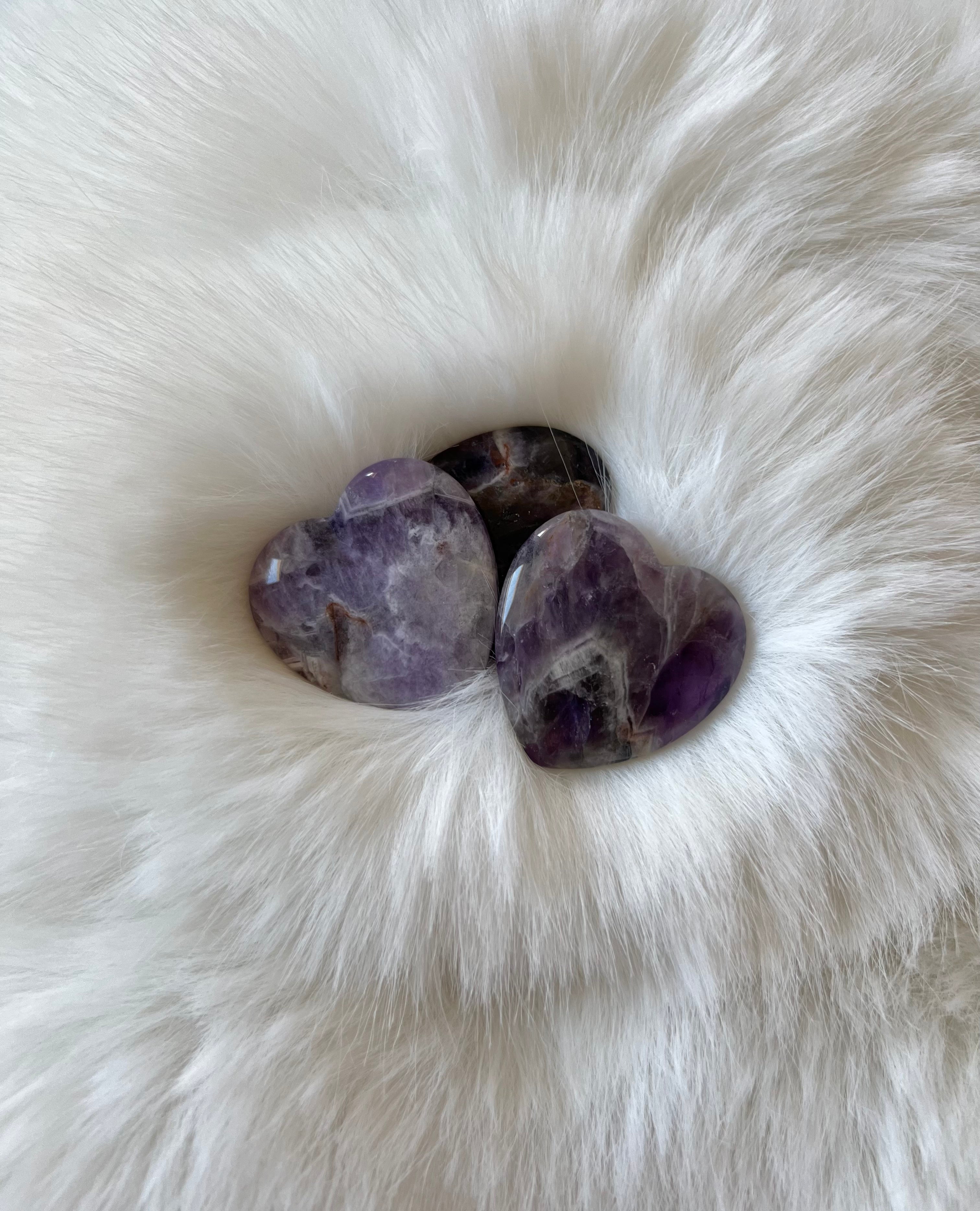 Amethyst Herzform