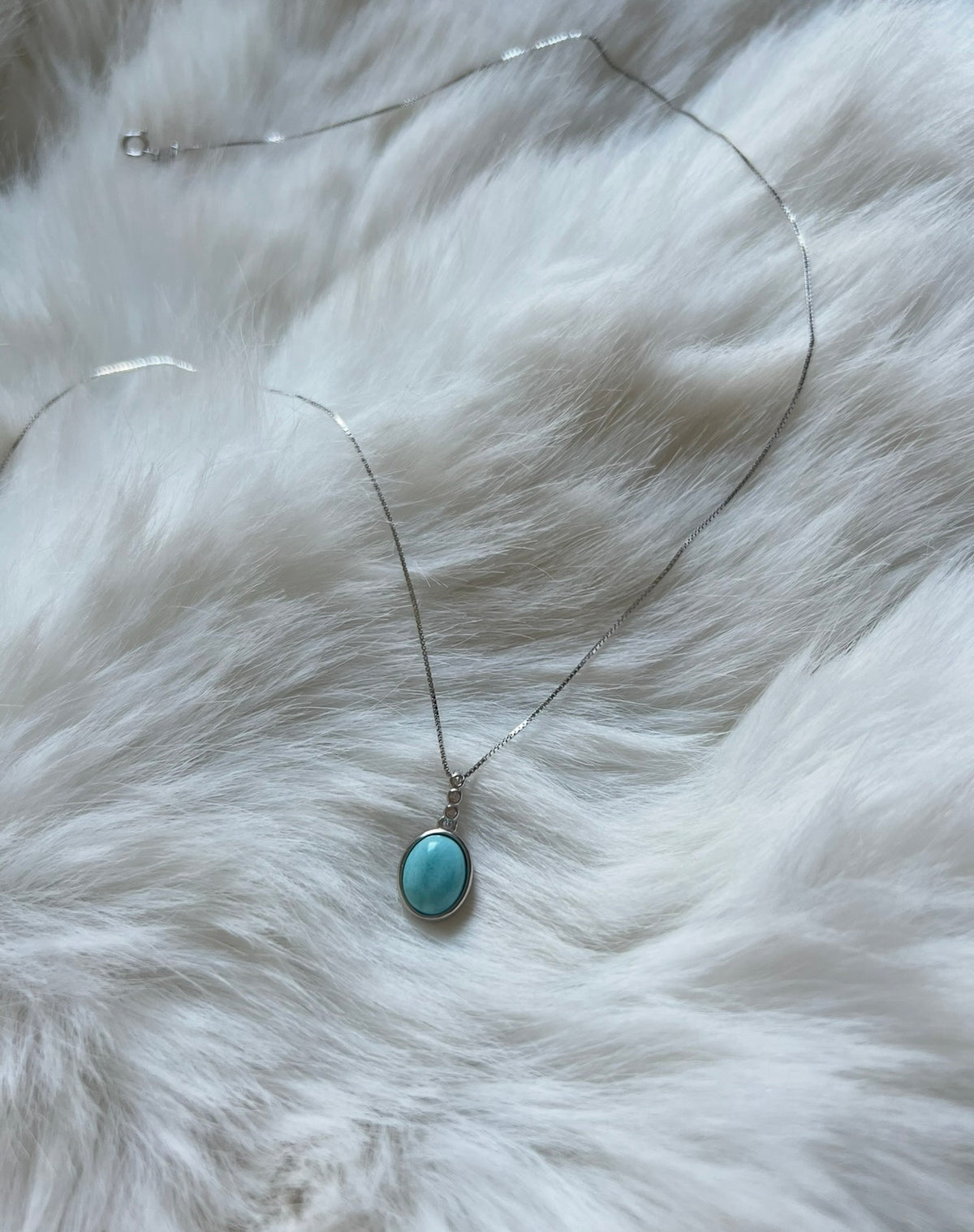Larimar Halskette