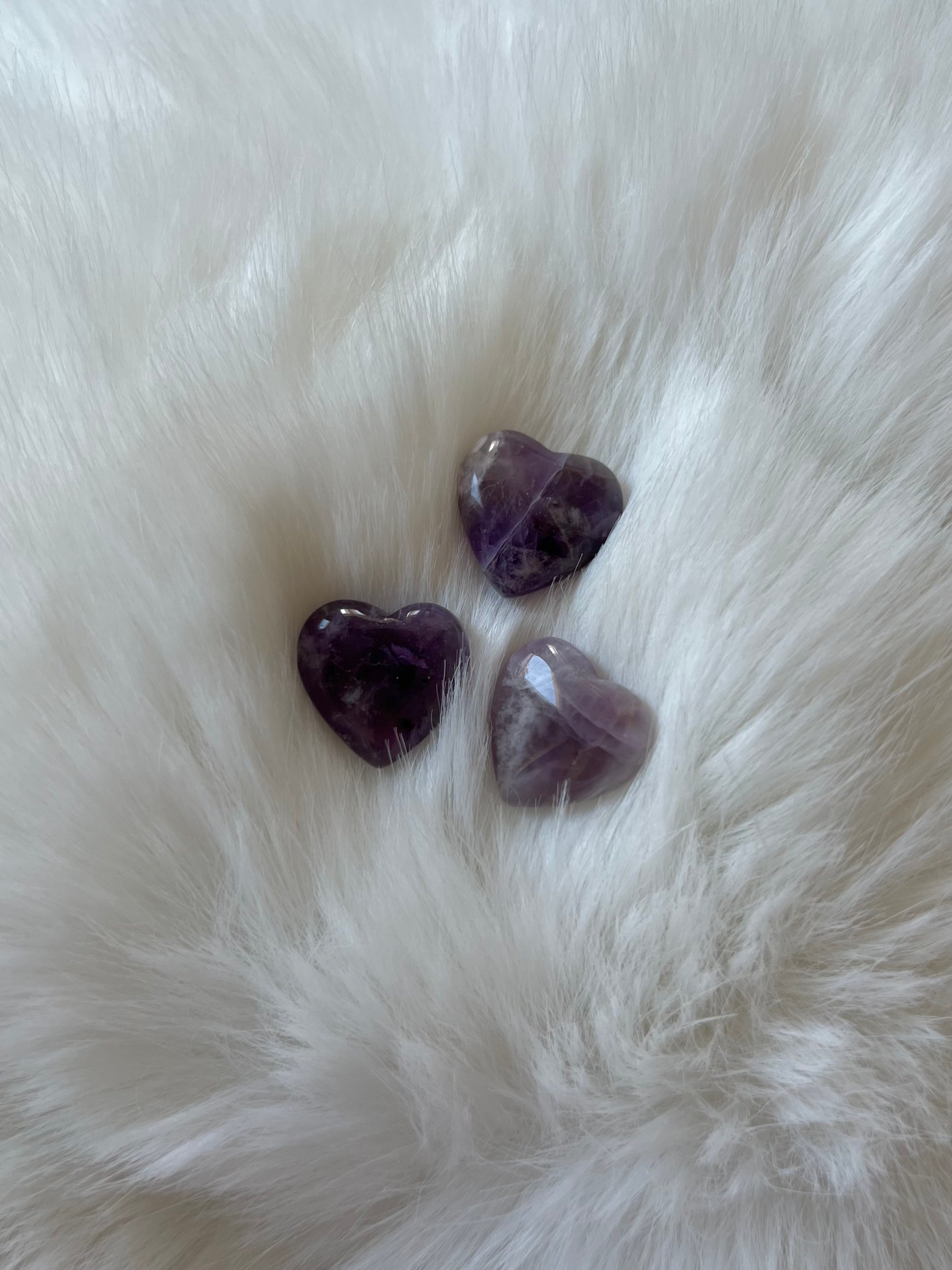 Amethyst Herzform