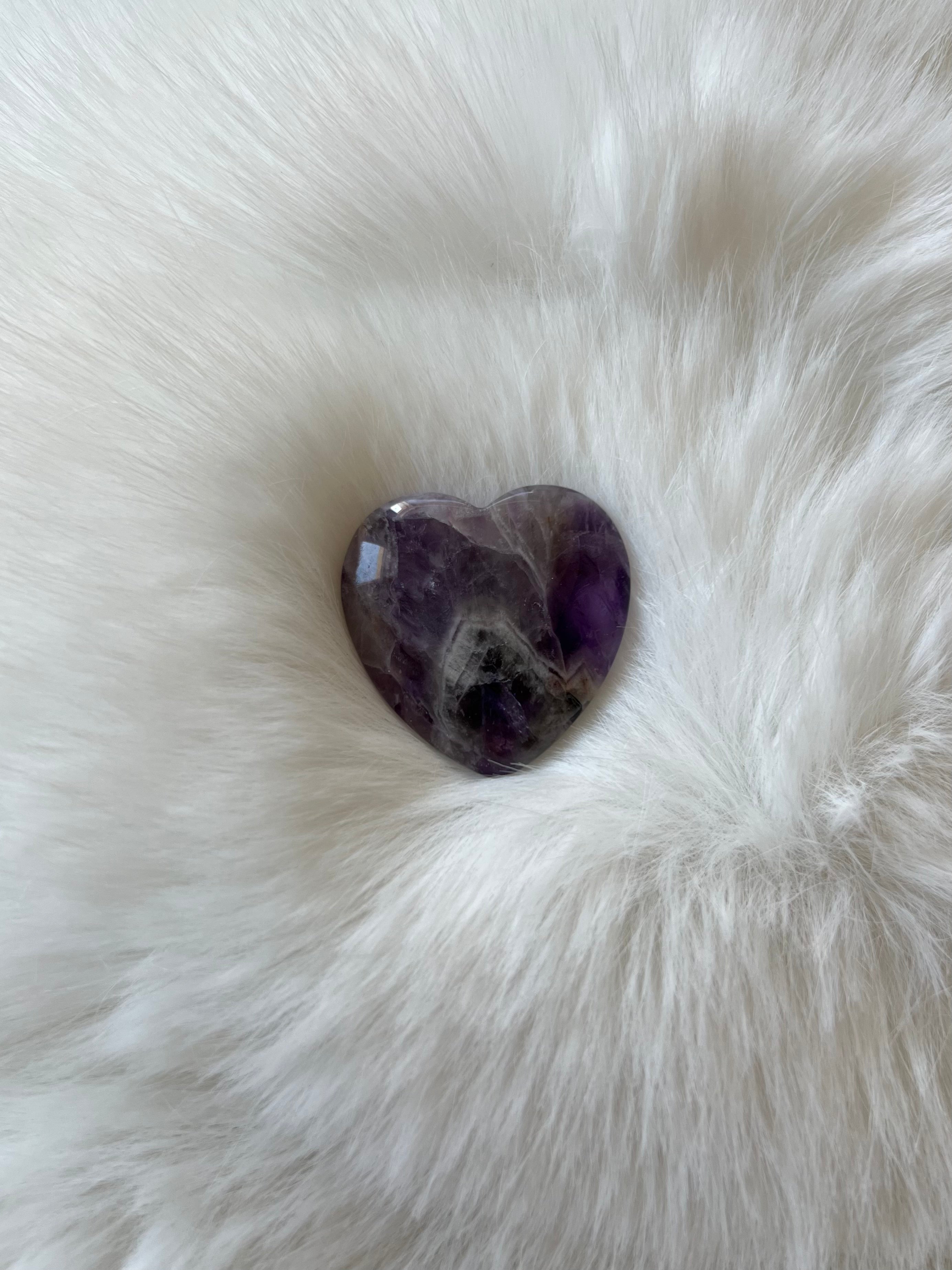 Amethyst Herzform