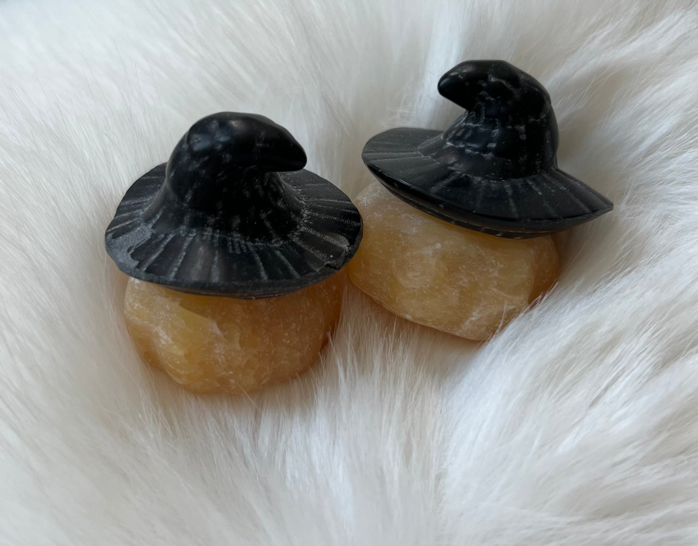 Witchy Obsidian Pumpkins