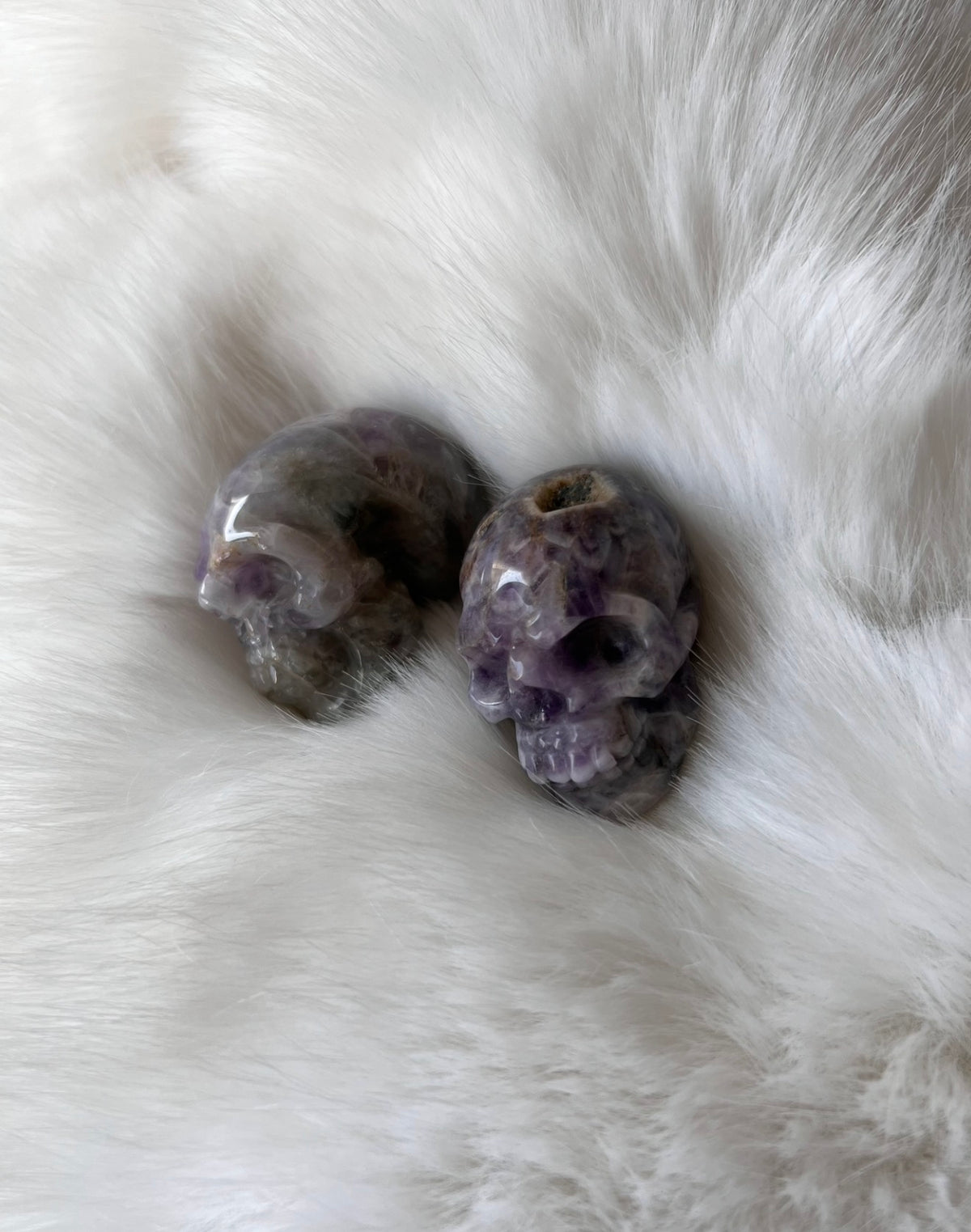 Amethyst Skull