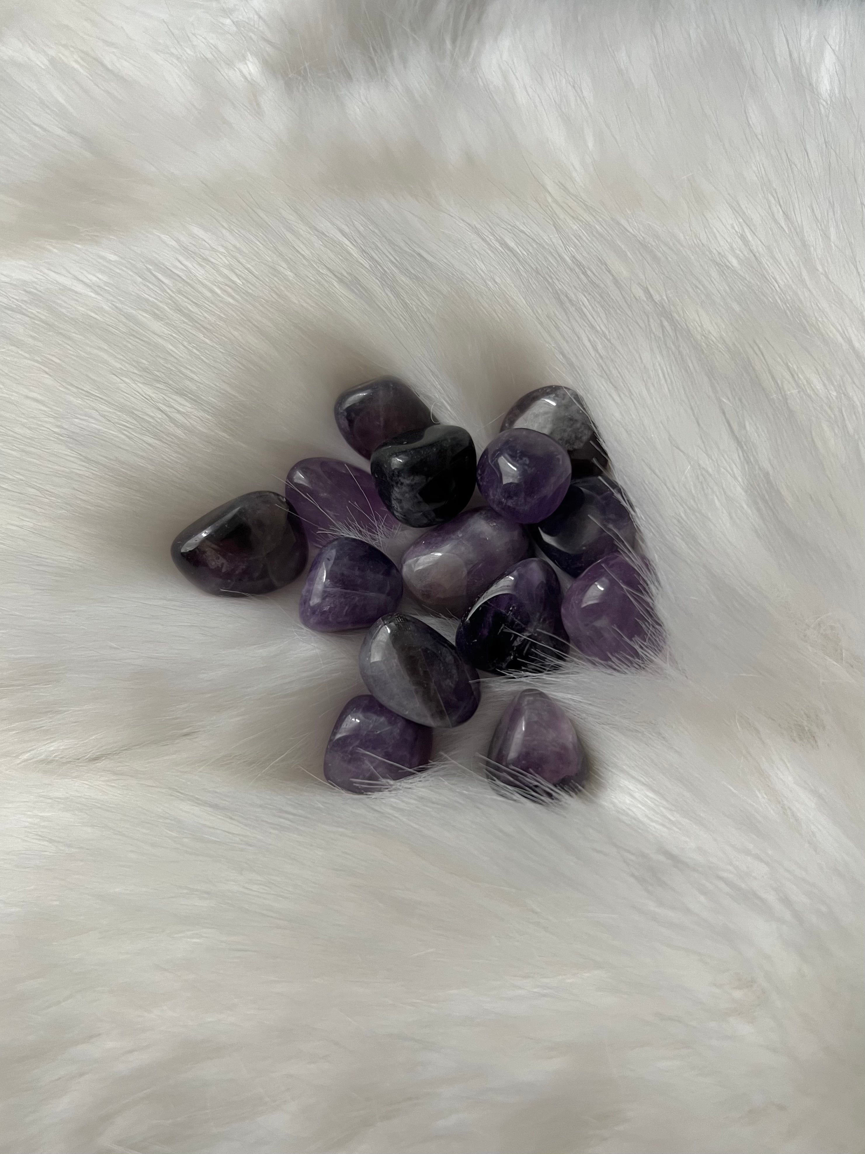 Amethyst Trommelstein