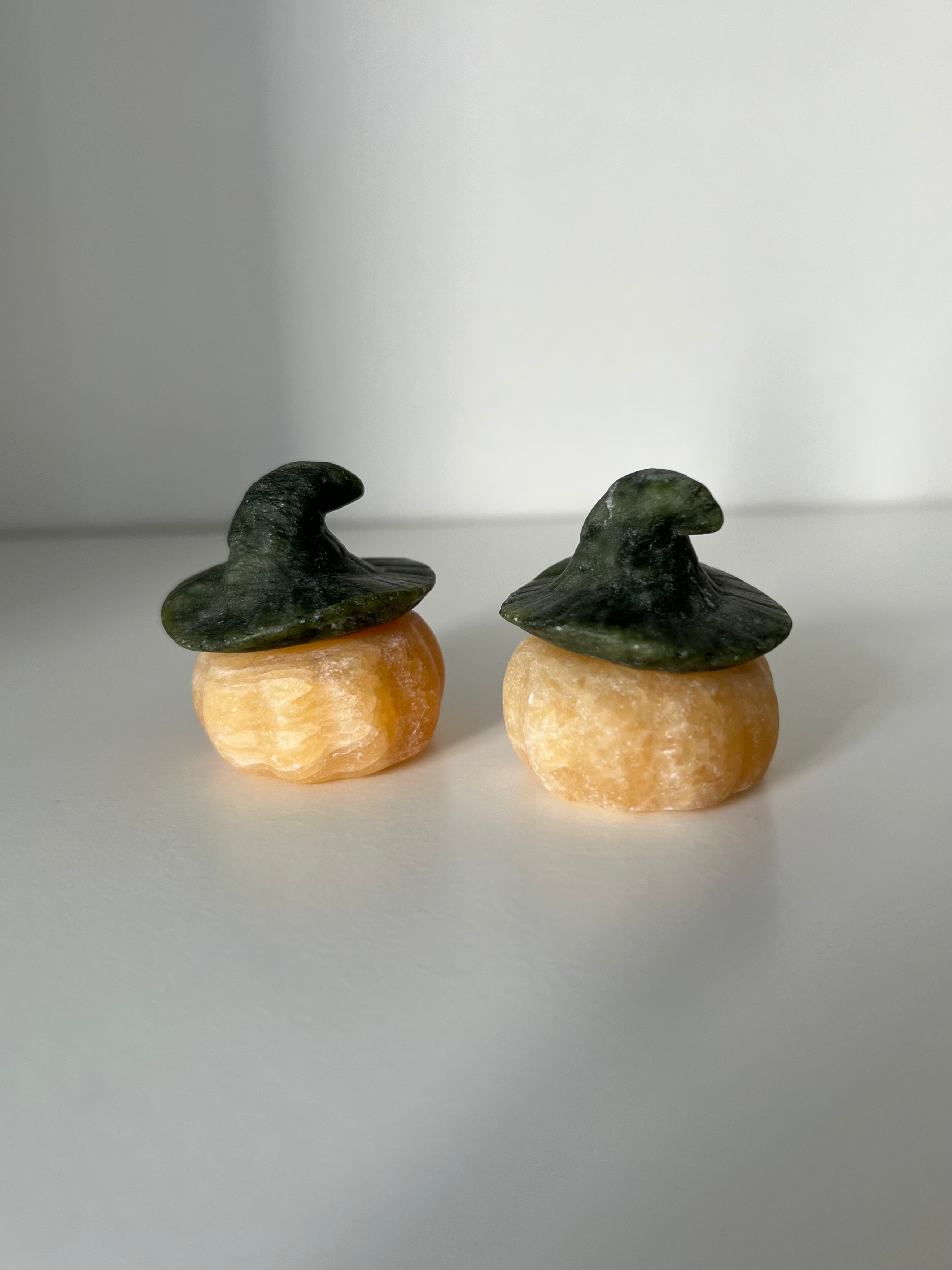 Witchy Jade Pumpkins